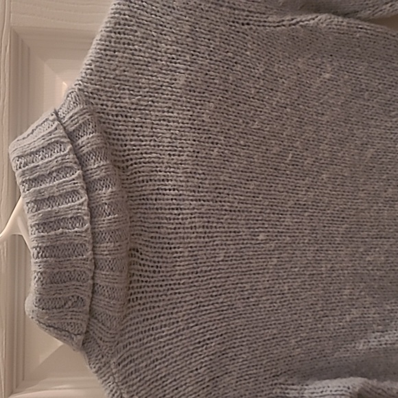 Express Baby Blue Turtle Neck Sweater - Picture 4 of 5